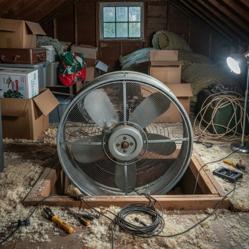 Attic Exhaust Fan Repair in Provo, UT